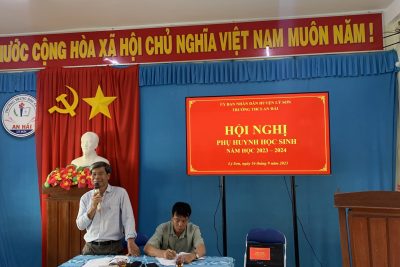 Hội nghị phụ huynh học sinh năm học 2-23-2024