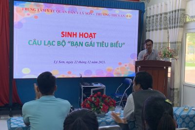 SINH HOẠT CÂU LẠC BỘ “BẠN GÁI TIÊU BIỂU”