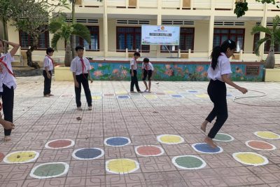 MÔ HÌNH GIỜ RA CHƠI TRẢI NGHIỆM NĂM HỌC 2023-2024