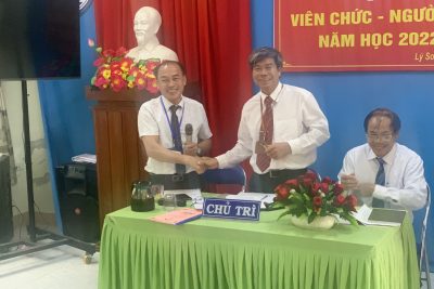 HỘI NGHỊ VIÊN CHỨC- NGƯỜI LAO ĐỘNG NĂM HỌC 2022-2023